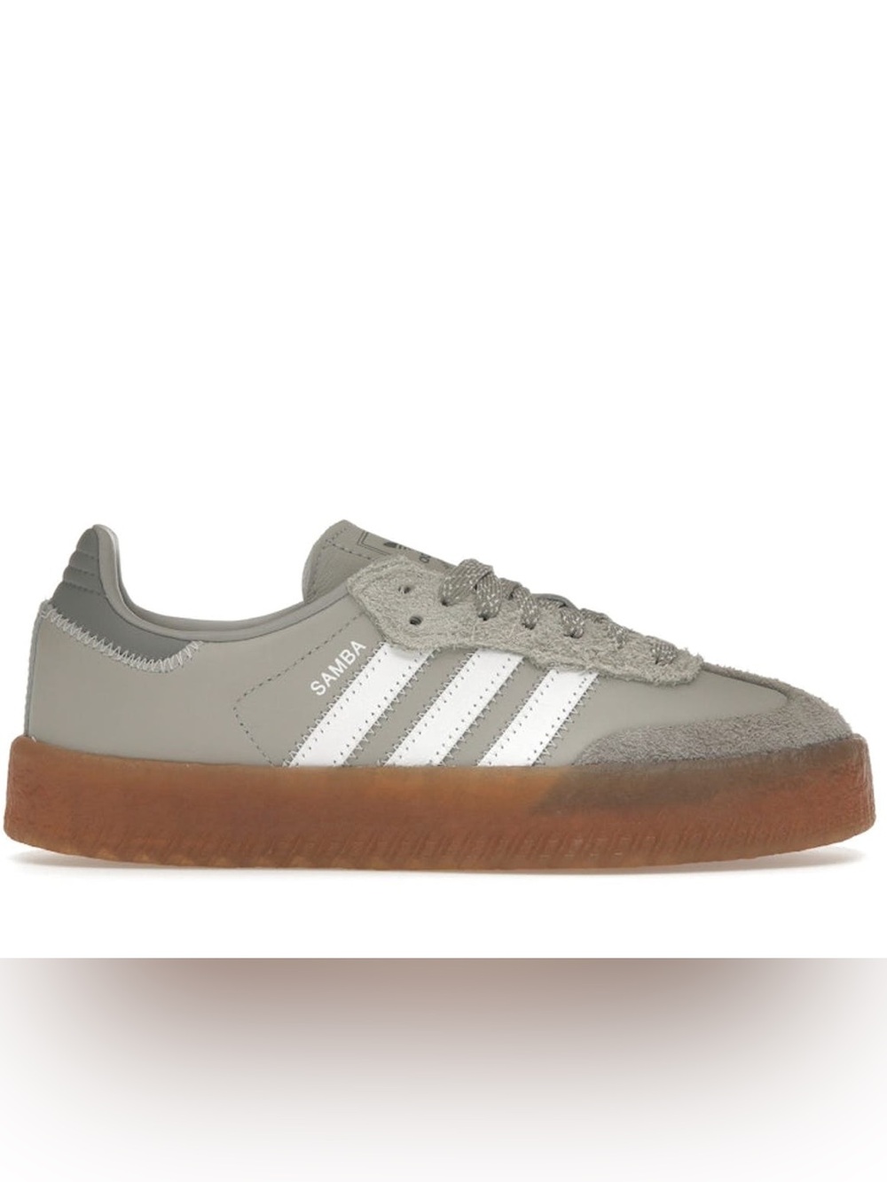 Adidas Originals Samba Sambae Grey Gum Platform Women's Size 8.5